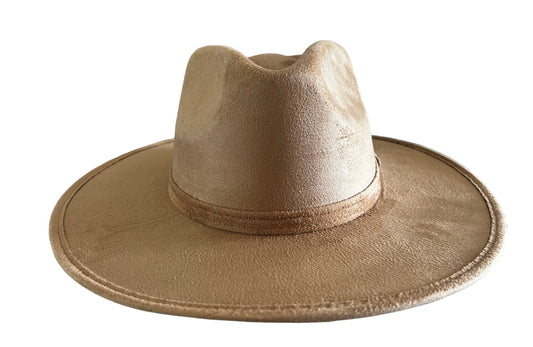 Oh so Mocha Vegan Suede Rancher Hat
