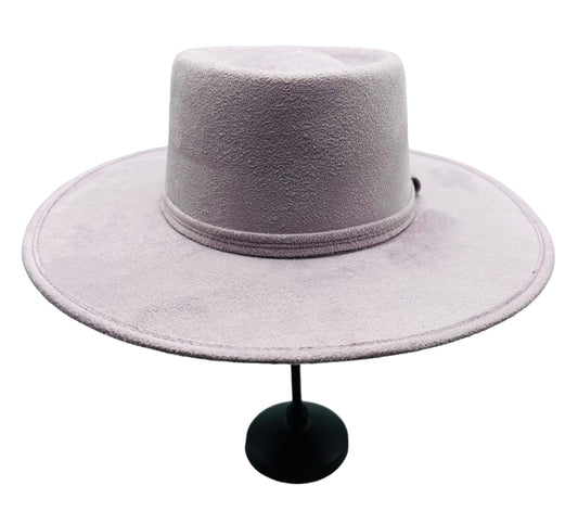 Toro Vegan Suede Boater Hat