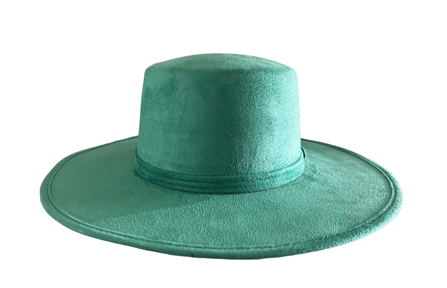 Jungle Fever Vegan Suede Flat Top Hat