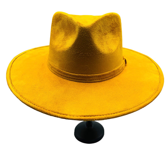 Sunrise Vegan Suede Fedora